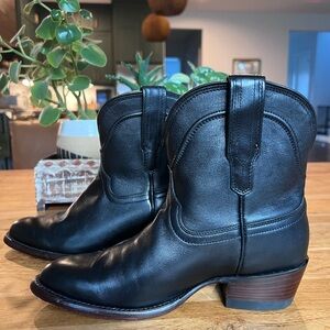 Tecovas “The Penny” Midnight Leather Boots Sz 5.5
